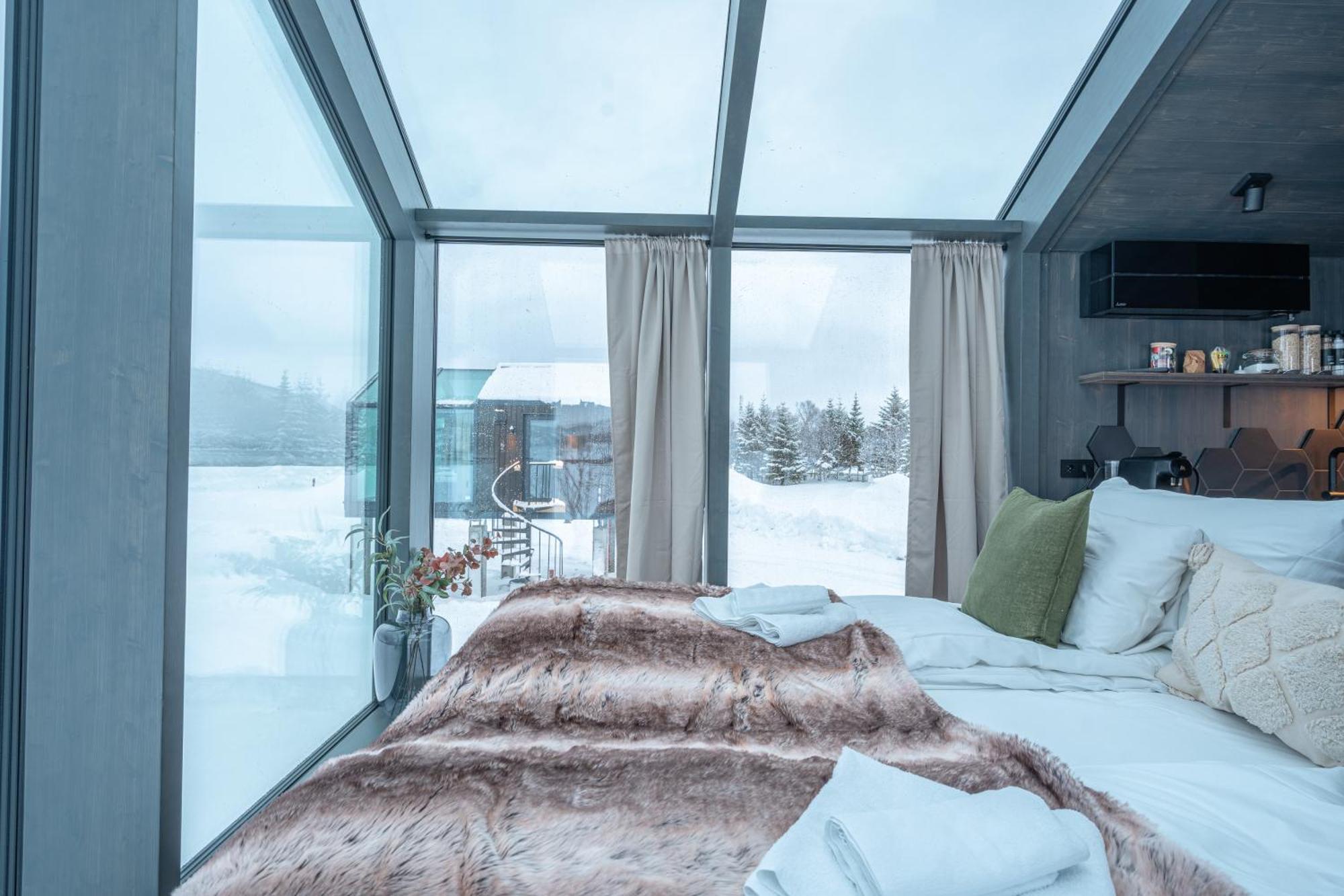 Aera - Glass Cabins トロムソ エクステリア 写真