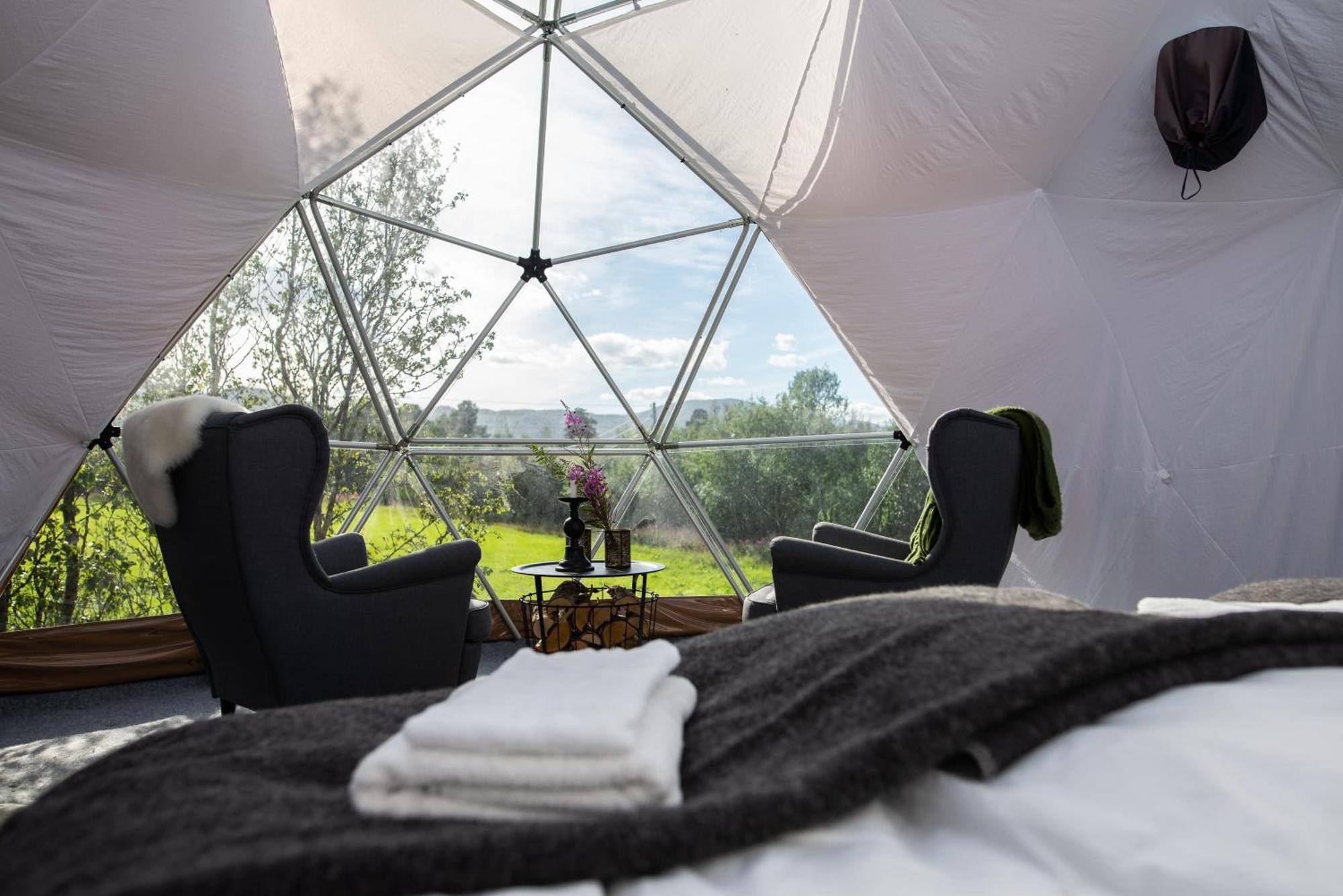 Aera - Glass Cabins トロムソ エクステリア 写真