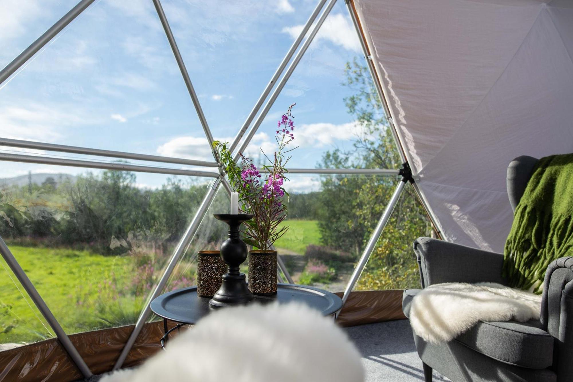 Aera - Glass Cabins トロムソ エクステリア 写真